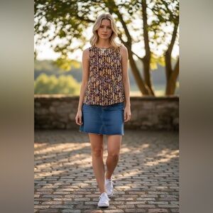 bannana republic tank top blouse